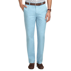 Clark Fit Garment-Dyed Chinos - Belair Blue